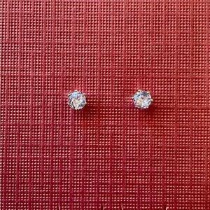 Classic Crystal Stud Earrings